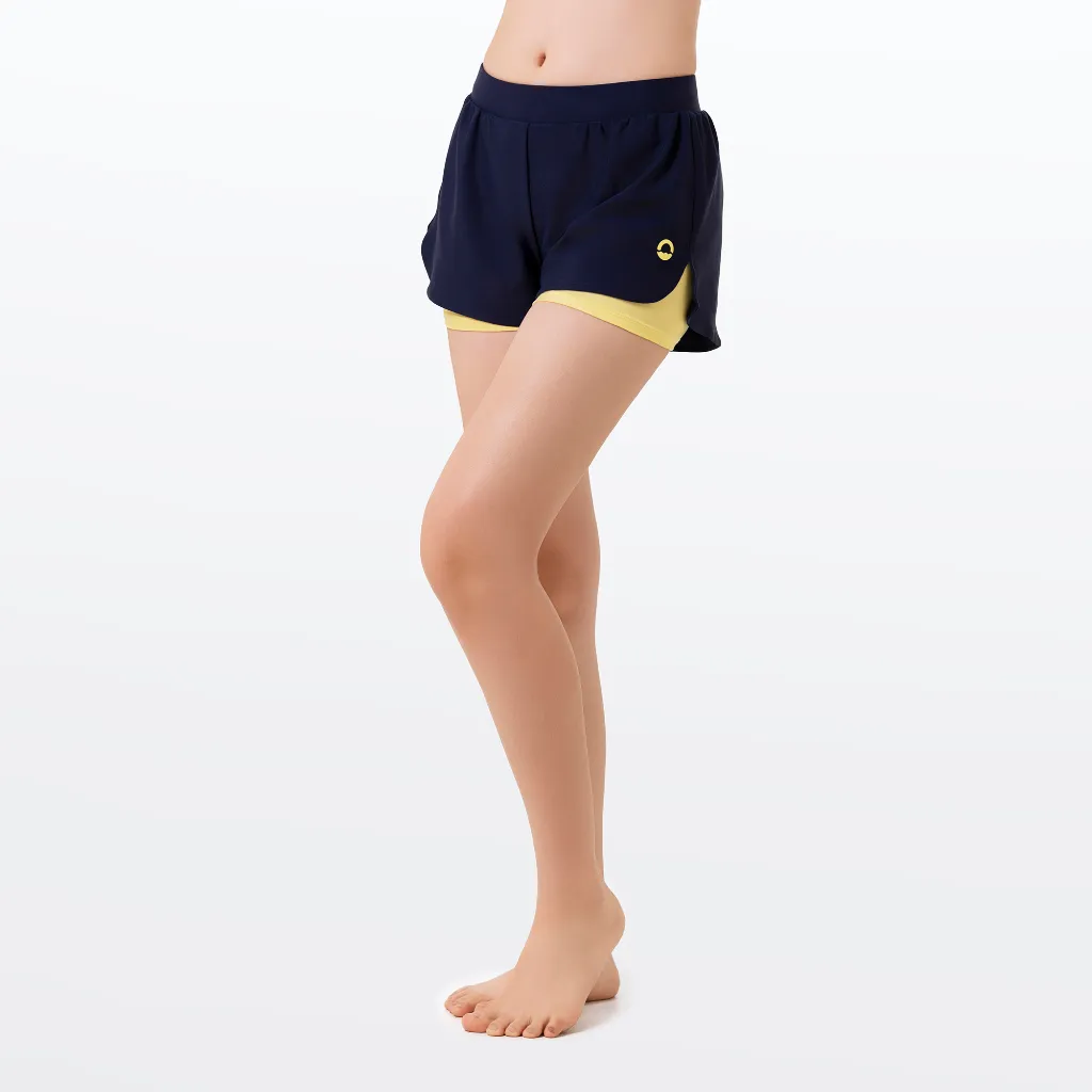 Ảnh Quần đi biển nữ SOBIE short 2 layer kín đáo Gorgeous Vega 2