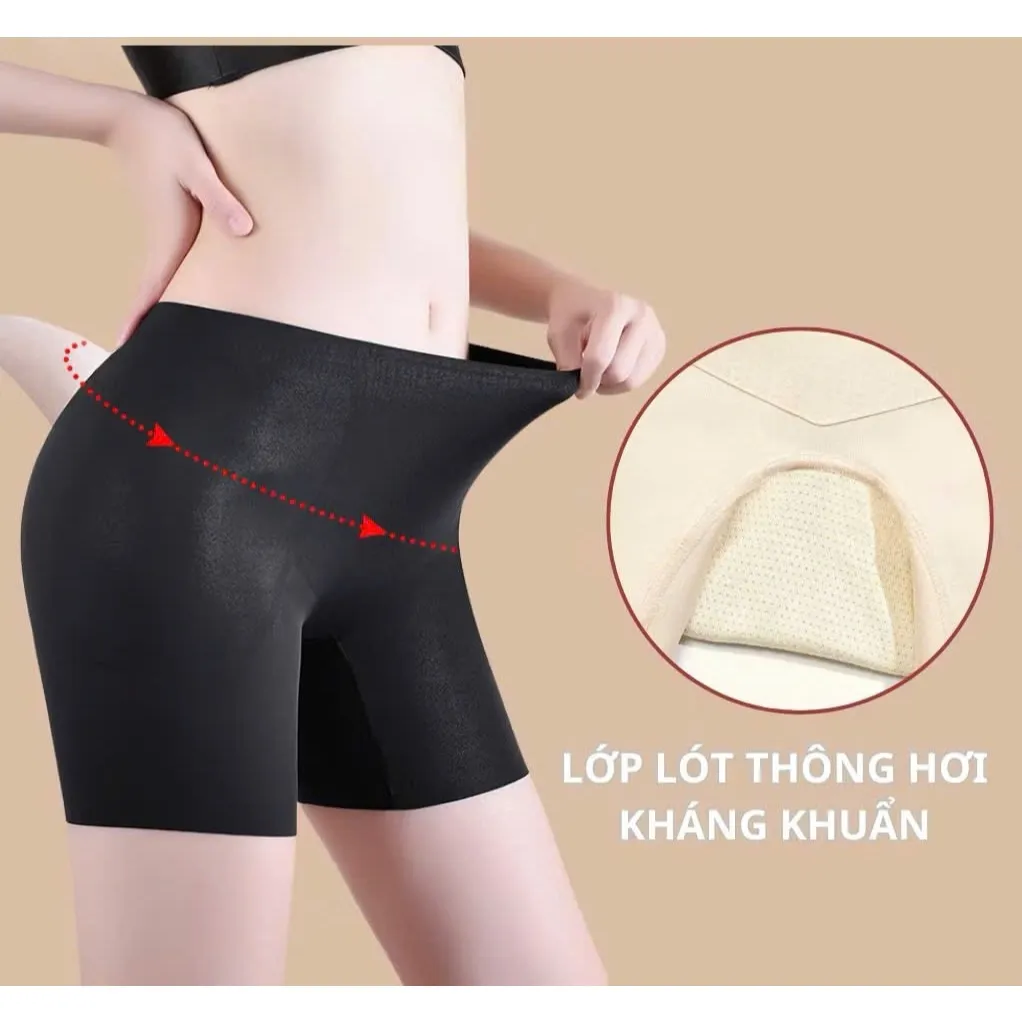 Ảnh Quần Độn Mông Hông Silive Đệm 1,2cm Chất Su Không Viền Chống Lộ 3