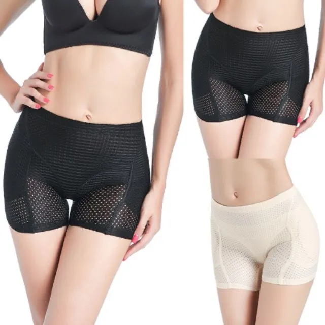 Ảnh Quần độn mông và hông mặc váy body nâng mông gen bụng thông hơi Silive gen bụng cạp cao lên dáng tự nhiên không lộ 4
