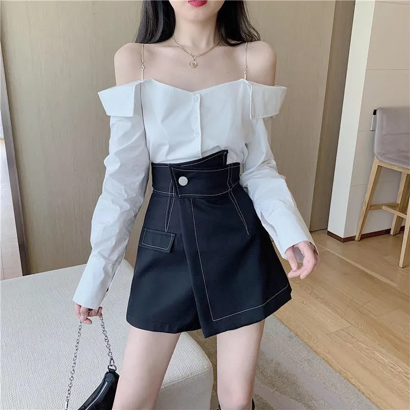 Ảnh Quần giả váy, chân váy chỉ nổi silive có quần lót trong kiểu dáng trẻ trung năng động 3