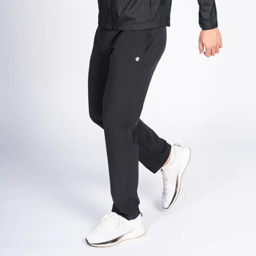 Ảnh Quần Gió Nam Livan Sport LV24W04M301, Quần Gió Co Giãn, Thoải Mái Vận Động, Quần Dài Nam, Quần Dài Nam Cạp Chun 3