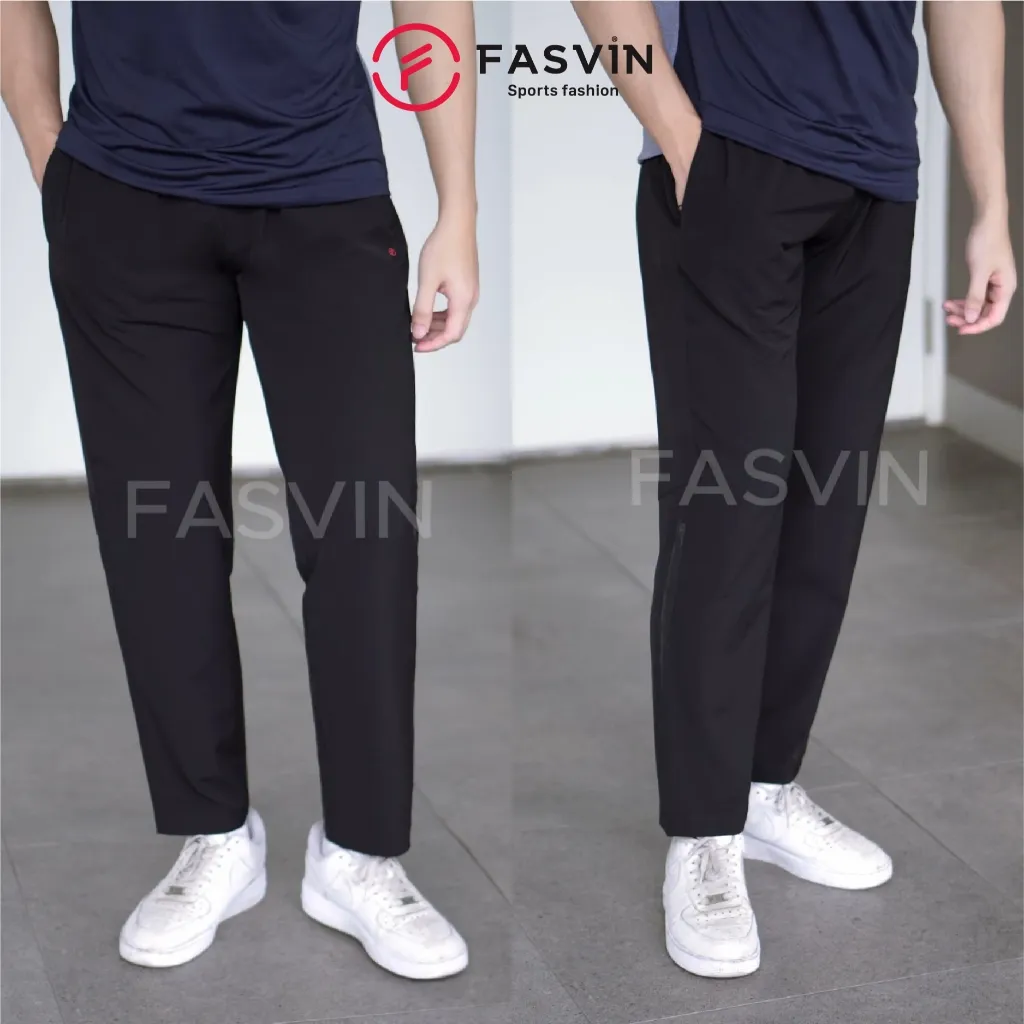 Ảnh Quần Gió Nam Thể Thao FASVIN Vải Đẹp Hàng Nhà Máy Chất Lượng Dùng Khi Thể Thao Hay Mặc Nhà DC423.HN 3