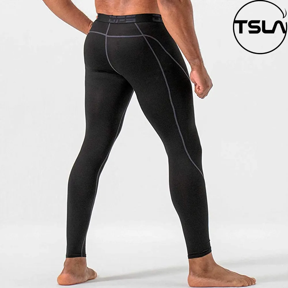 Ảnh Quần giữ nhiệt nam LÓT LÔNG legging nhẹ thoáng khí siêu ấm co giãn tập thể thao mùa đông DET1023 3