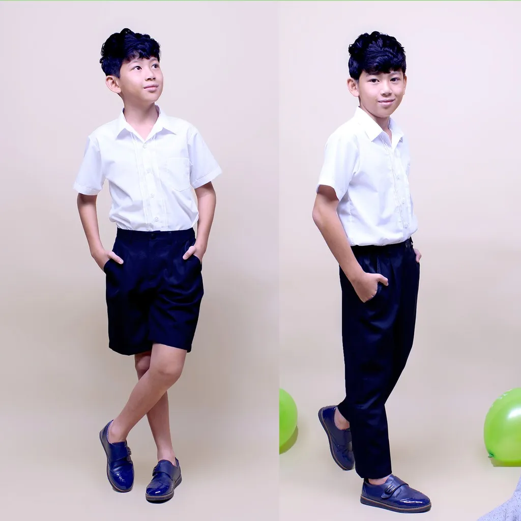 Ảnh Quần học sinh bé trai cấp 1, cấp 2 , chất liệu thoáng mát hút mồ hồi, ít nhăn, đứng form Jadiny 2