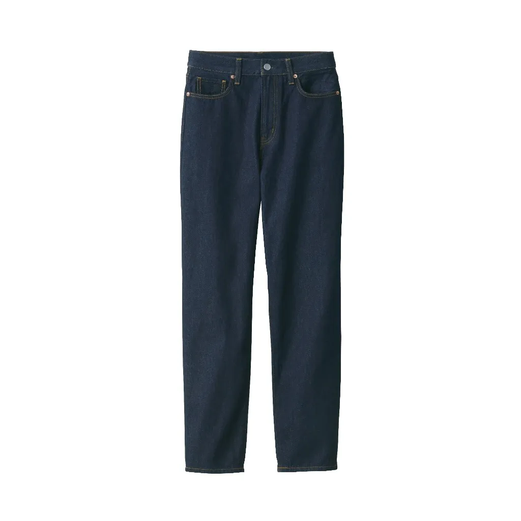 Ảnh Quần Jean Co Giãn Ống Suông 72cm MUJI 4