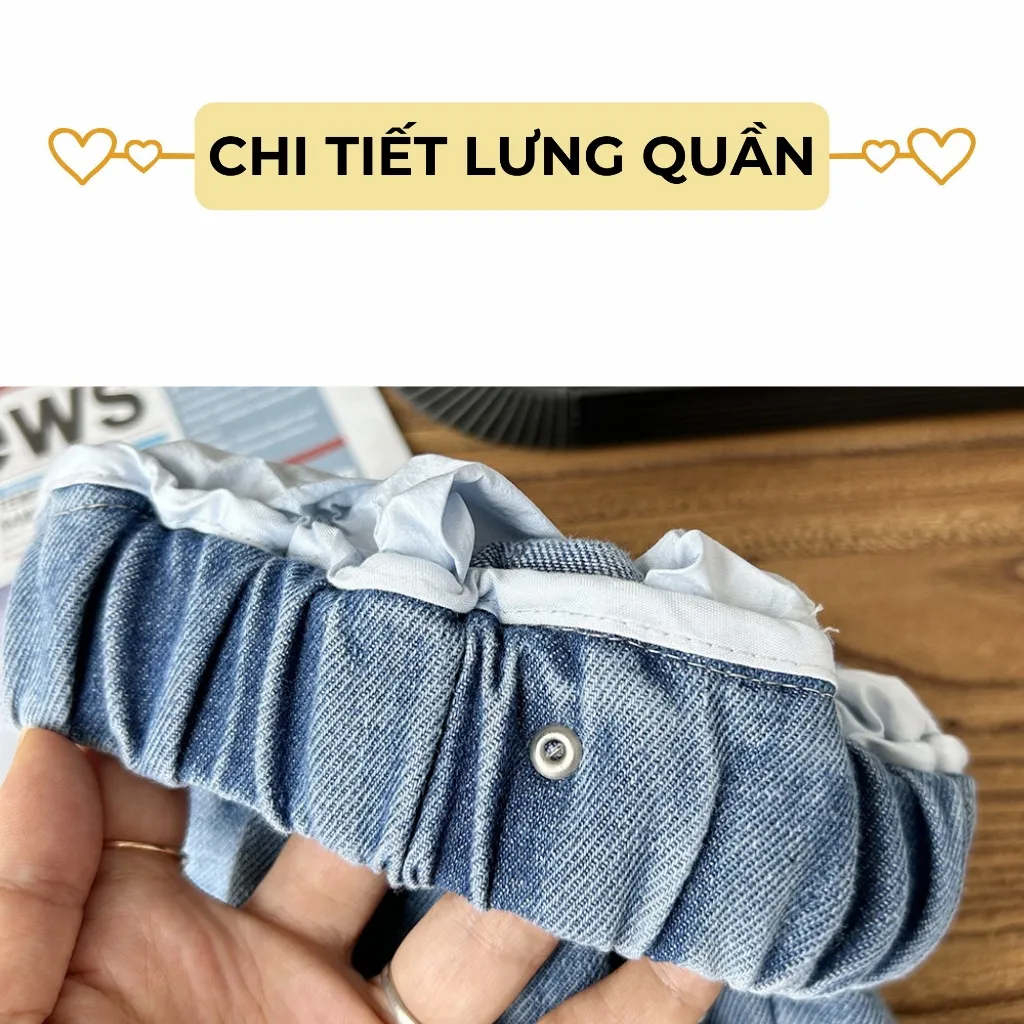 Ảnh Quần jean dài bé trai 27Kids KACADY quần bò mềm lưng chun nam cho trẻ từ 4-12 tuổi BLJE4 4