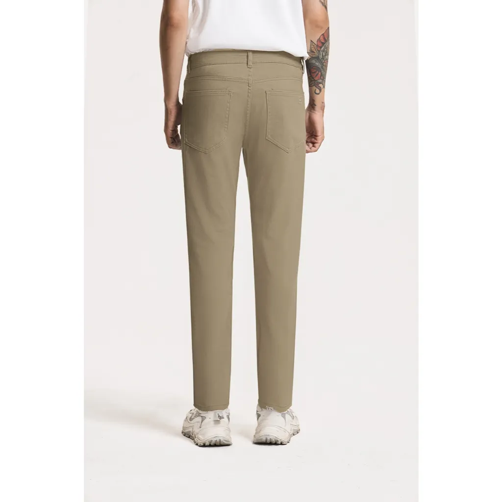 Ảnh Quần Jean Nam Lưng Gài Ống Đứng Cotton Co Giãn Thời Trang Thương Hiệu Y2010 No Style M143 Vol 24 23877 |YaMe| 4