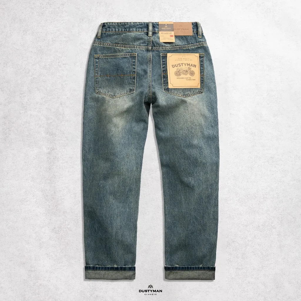 Ảnh Quần Jean Ống Đứng Nam Bụi Bặm Dustyman - Silva 2