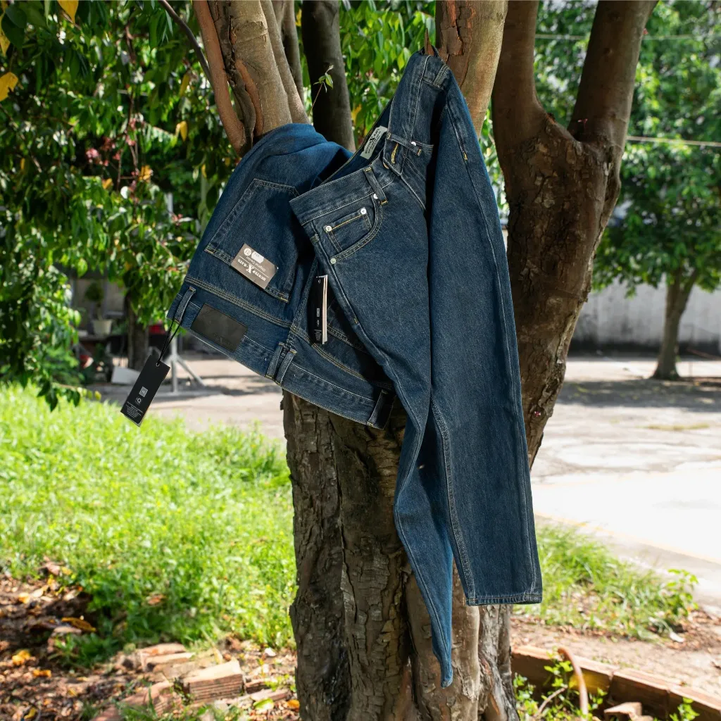 Ảnh Quần Jeans Dài Nam Hunterxrays Cotton Xanh D56 D57 Thời Trang Phong Cách Thời Thượng 1