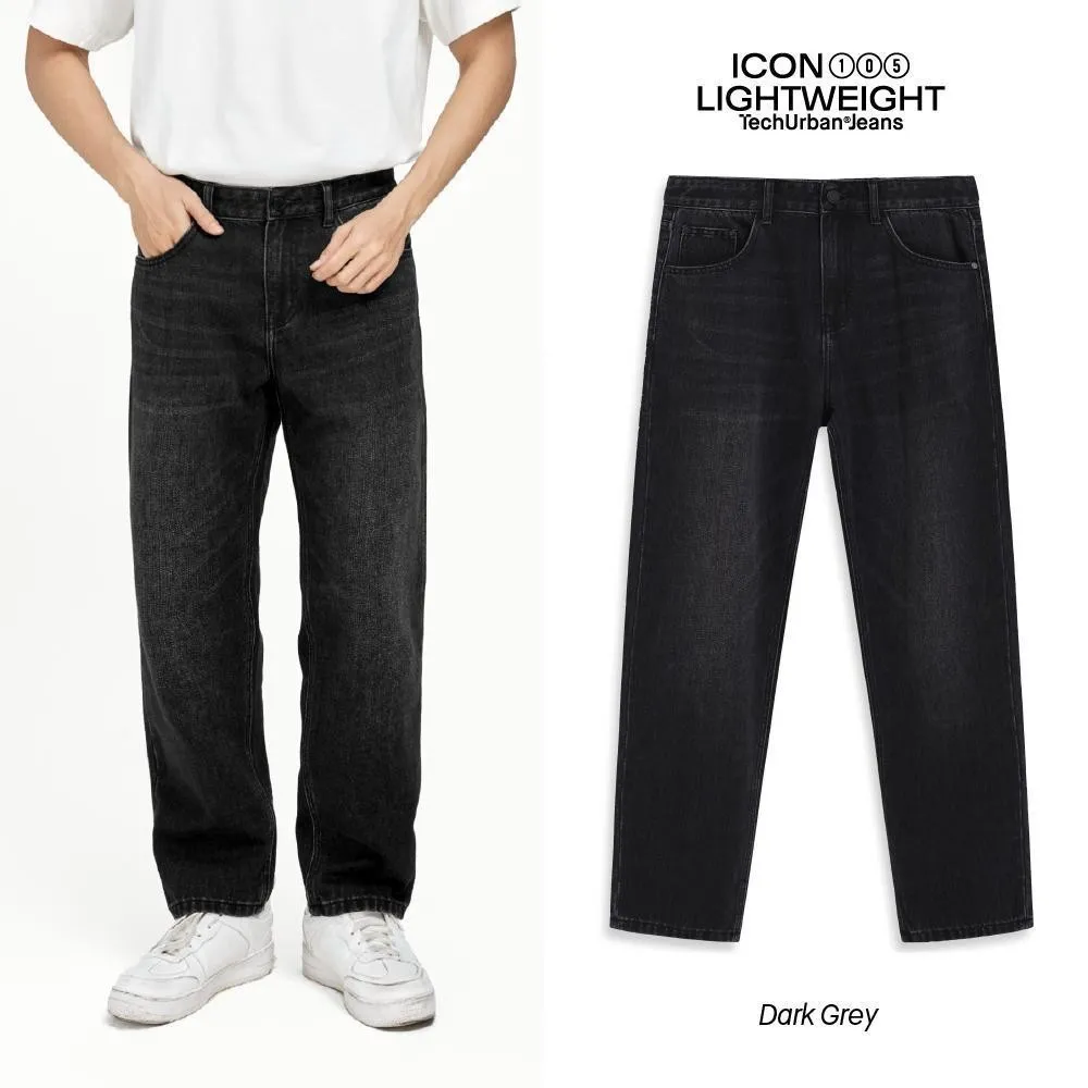 Ảnh Quần jeans nam ICONDENIM, quần bò ống đứng, dáng suông, công nghệ Lightweight siêu nhẹ, chống nhăn tốt ICON105 4