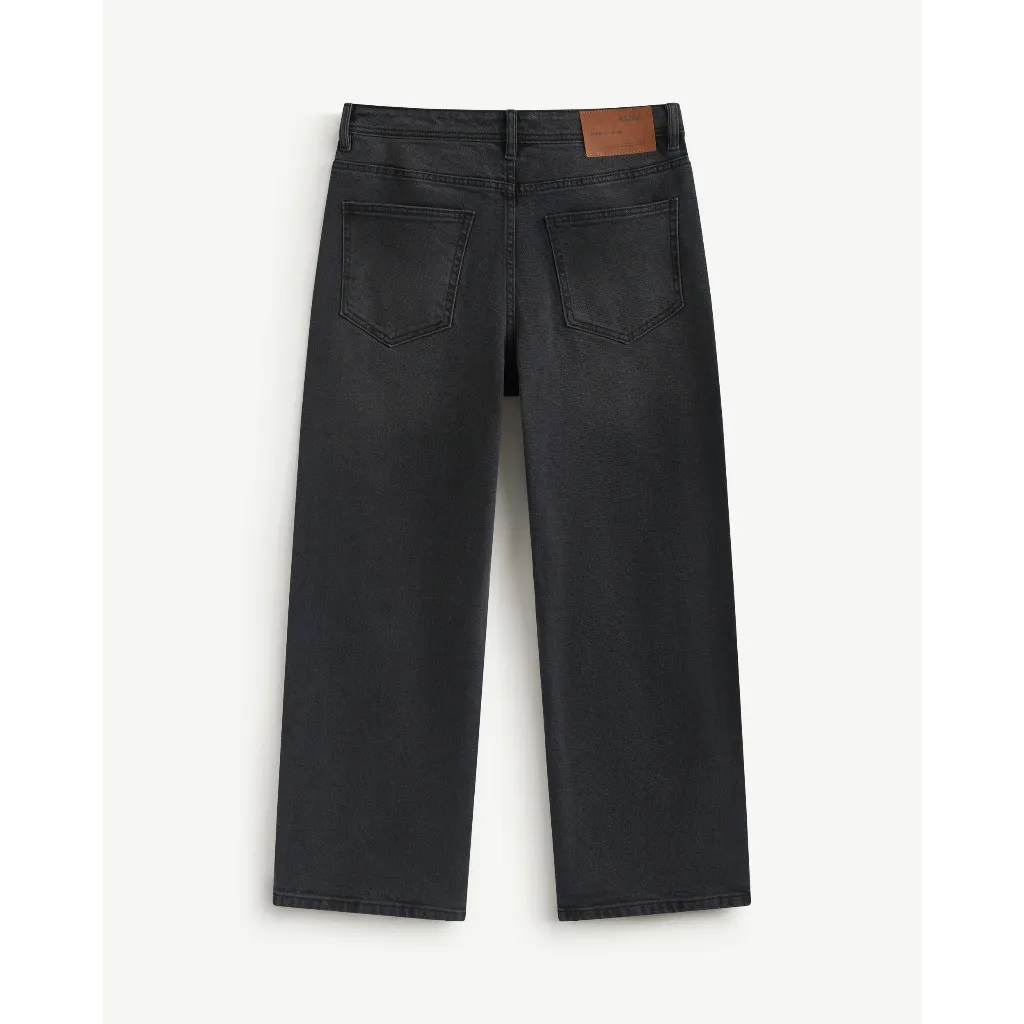 Ảnh Quần Jeans Nam Ống Suông Form Straight Cropped - Routine 10S25DPA013 1