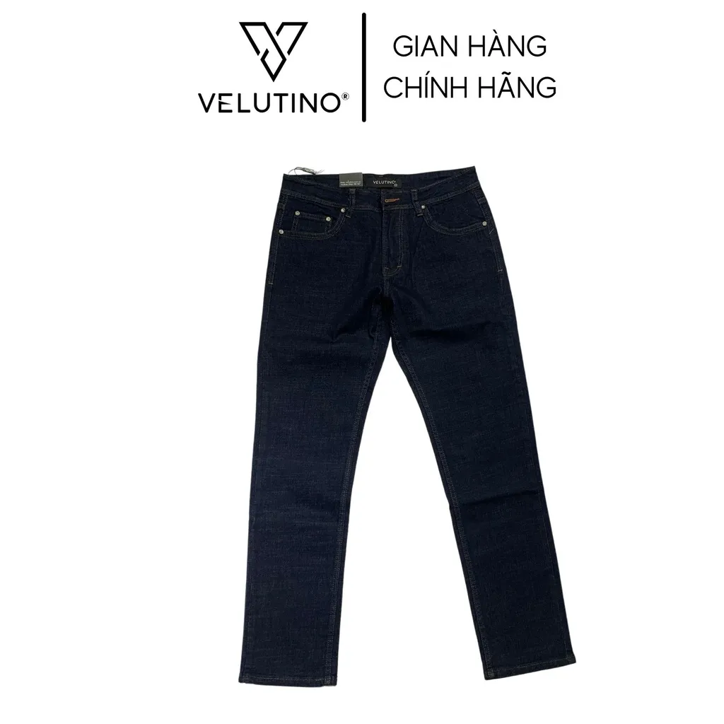 Ảnh Quần jeans nam Velutino cotton co giãn trẻ trung nam tính đen/xanh nhạt/xanh đậm 1