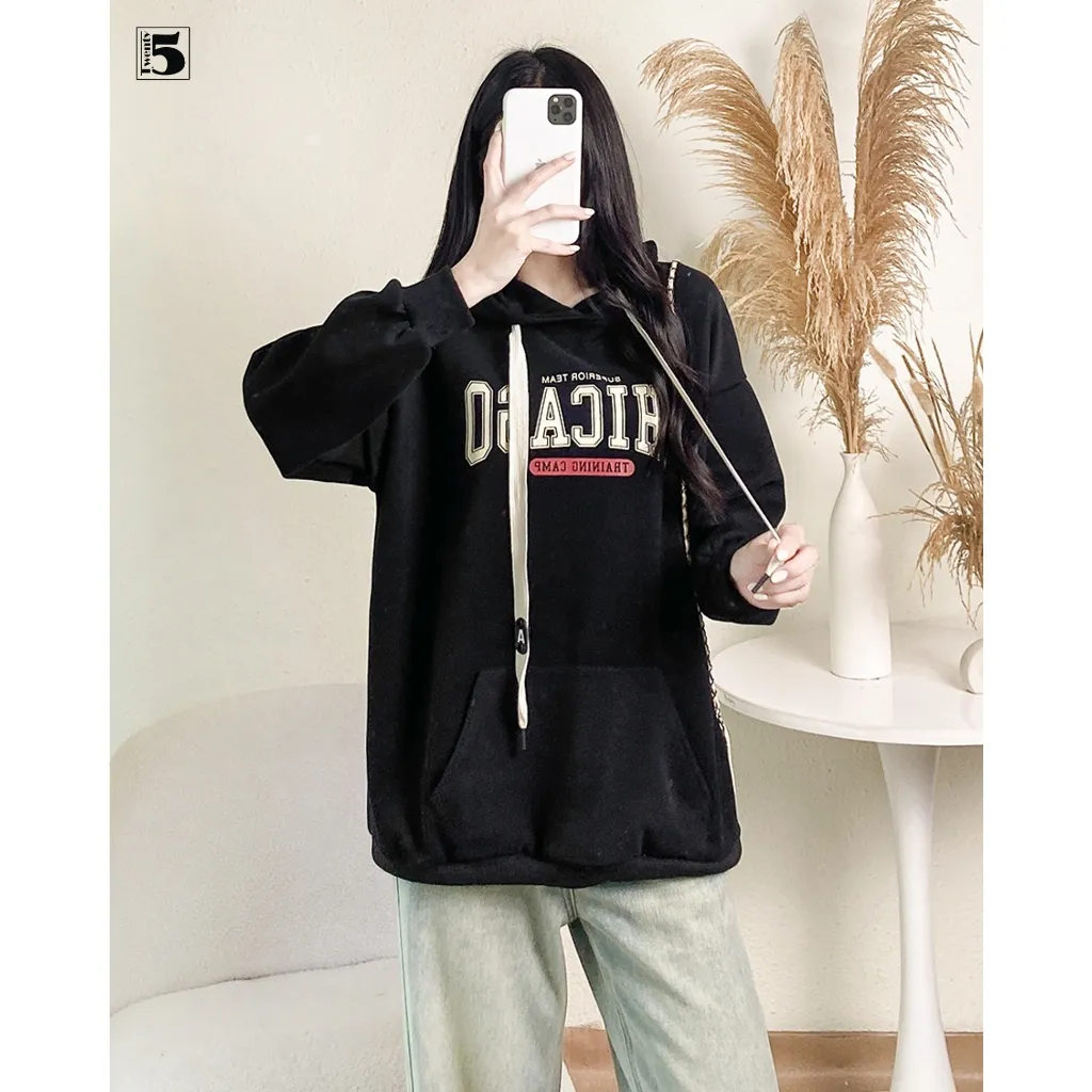 Ảnh Quần jeans nữ Twentyfive ống rộng dài cạp cao gập gấu 5531 3