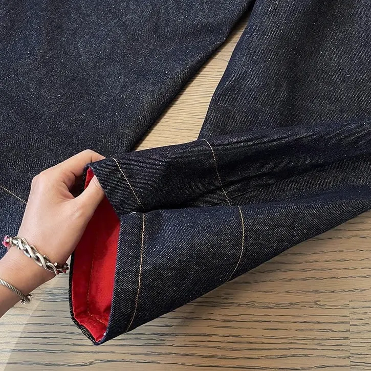 Ảnh Quần Jeans Ống Rộng Phối Túi NEWSEVEN NQD.435 1