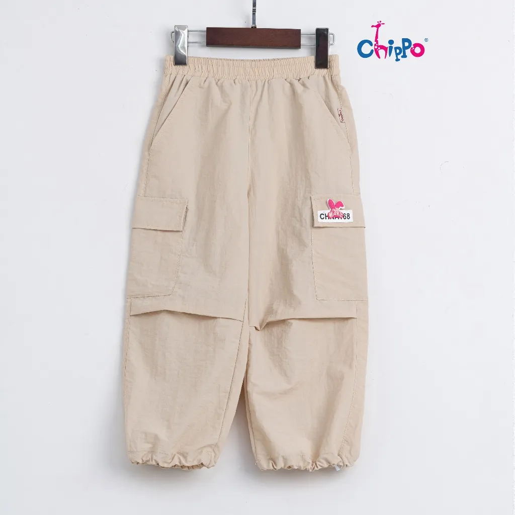 Ảnh Quần jogger gió bé gái Chippo chất liệu gió mềm mại cho bé từ 4 đến 14 Tuổi(14-40Kg) Quần gió 68 1