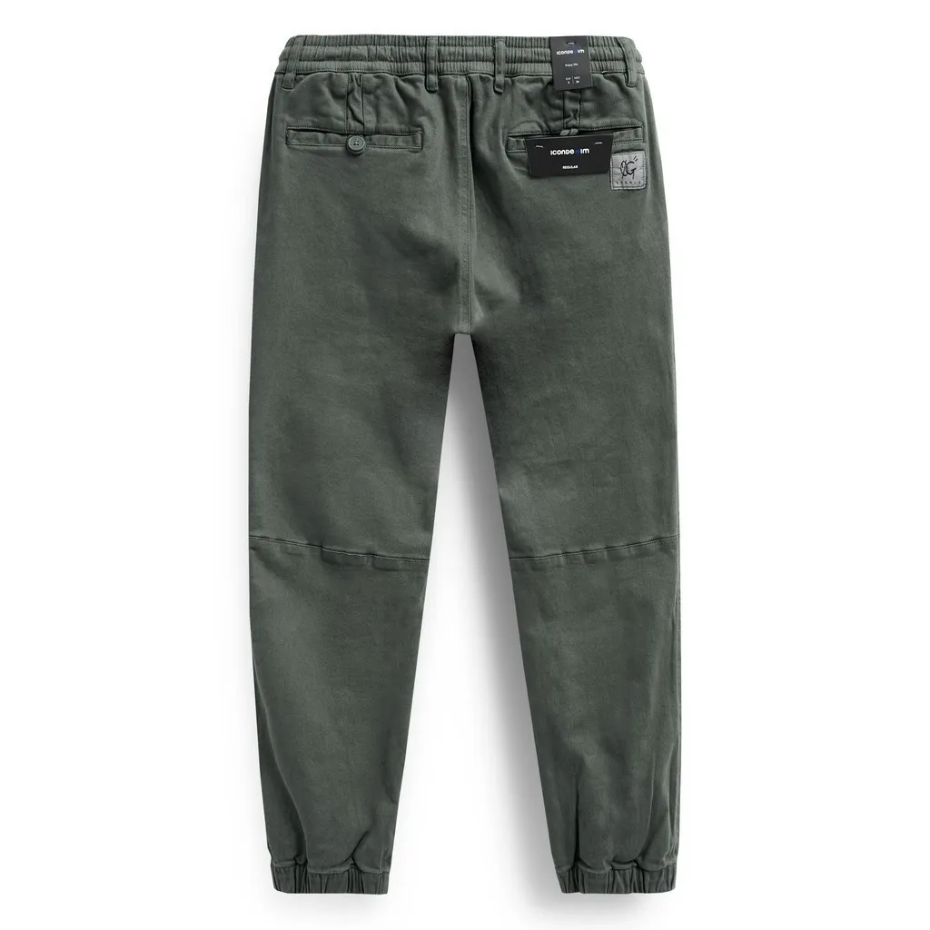 Ảnh Quần Jogger Kaki Chéo Nam Màu Wash Form Regular JGID0062 3