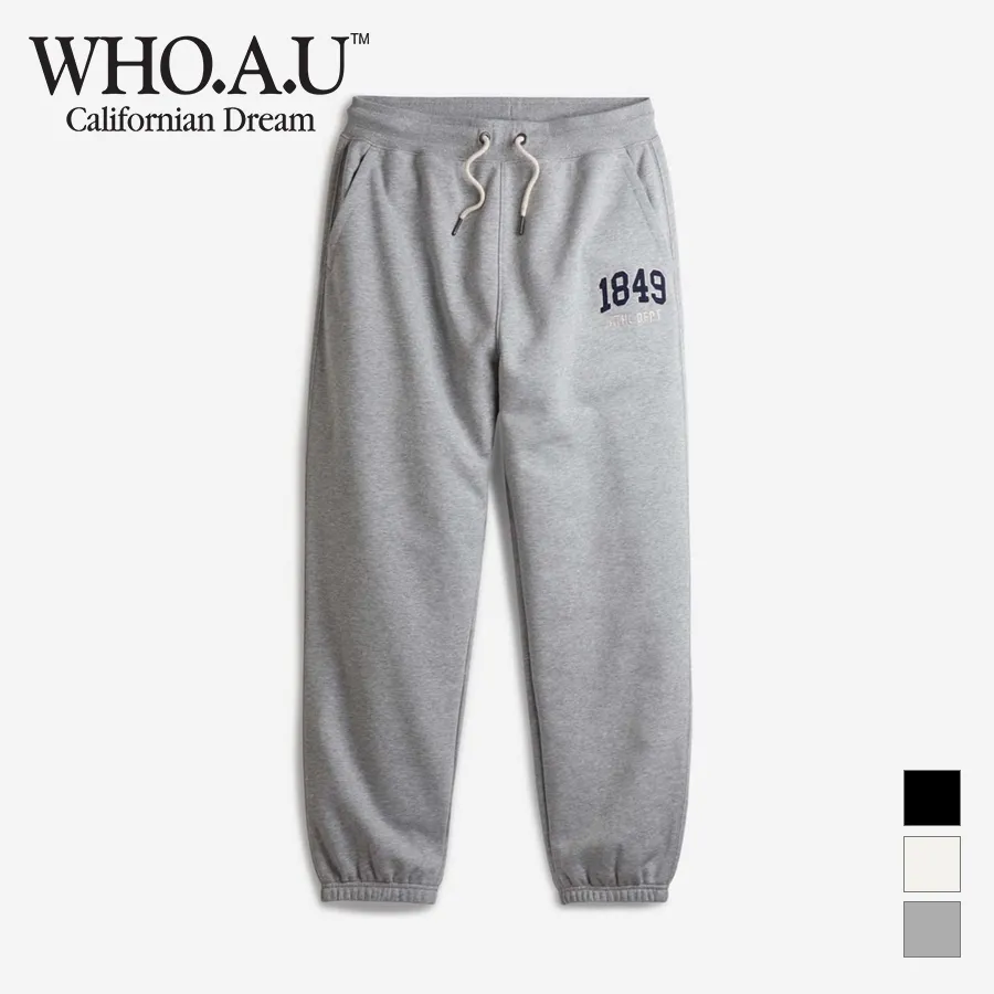 Ảnh Quần Jogger Signature Patch Pants Unisex Style | WHTME1221U 1