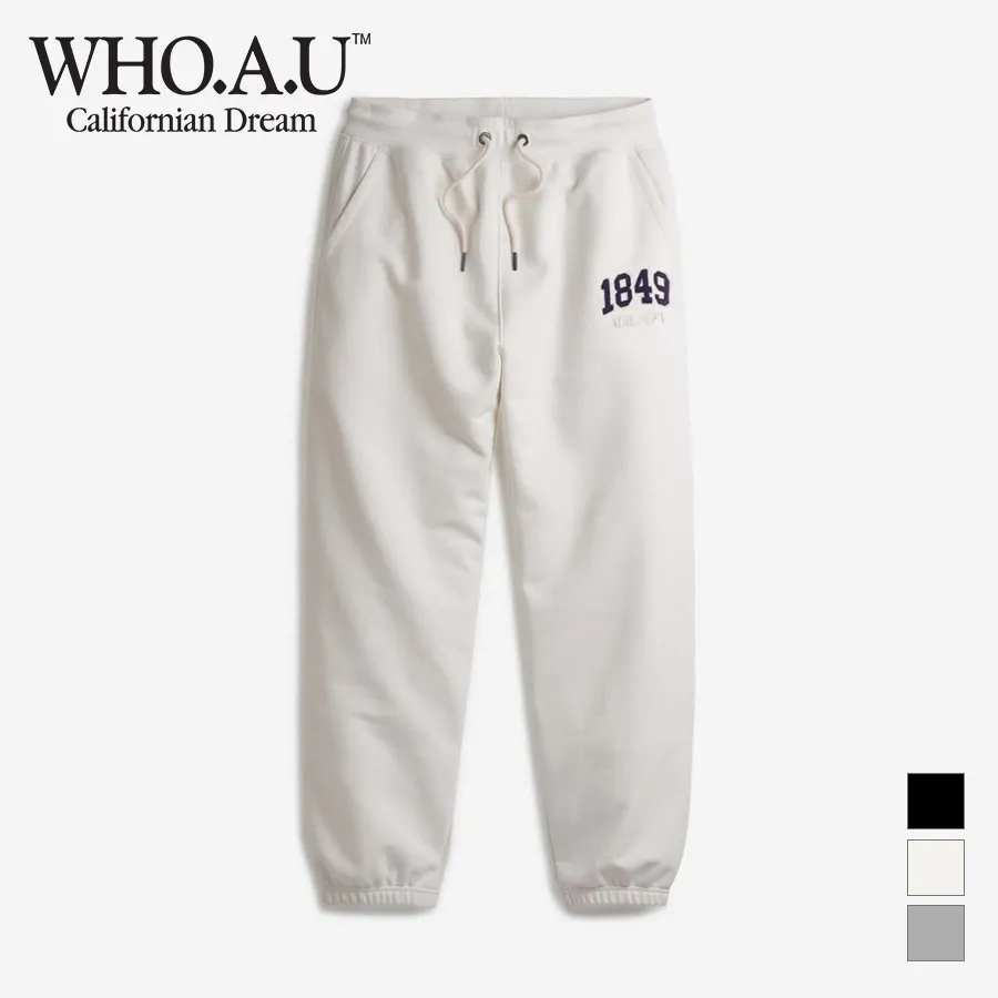 Ảnh Quần Jogger Signature Patch Pants Unisex Style | WHTME1221U 2