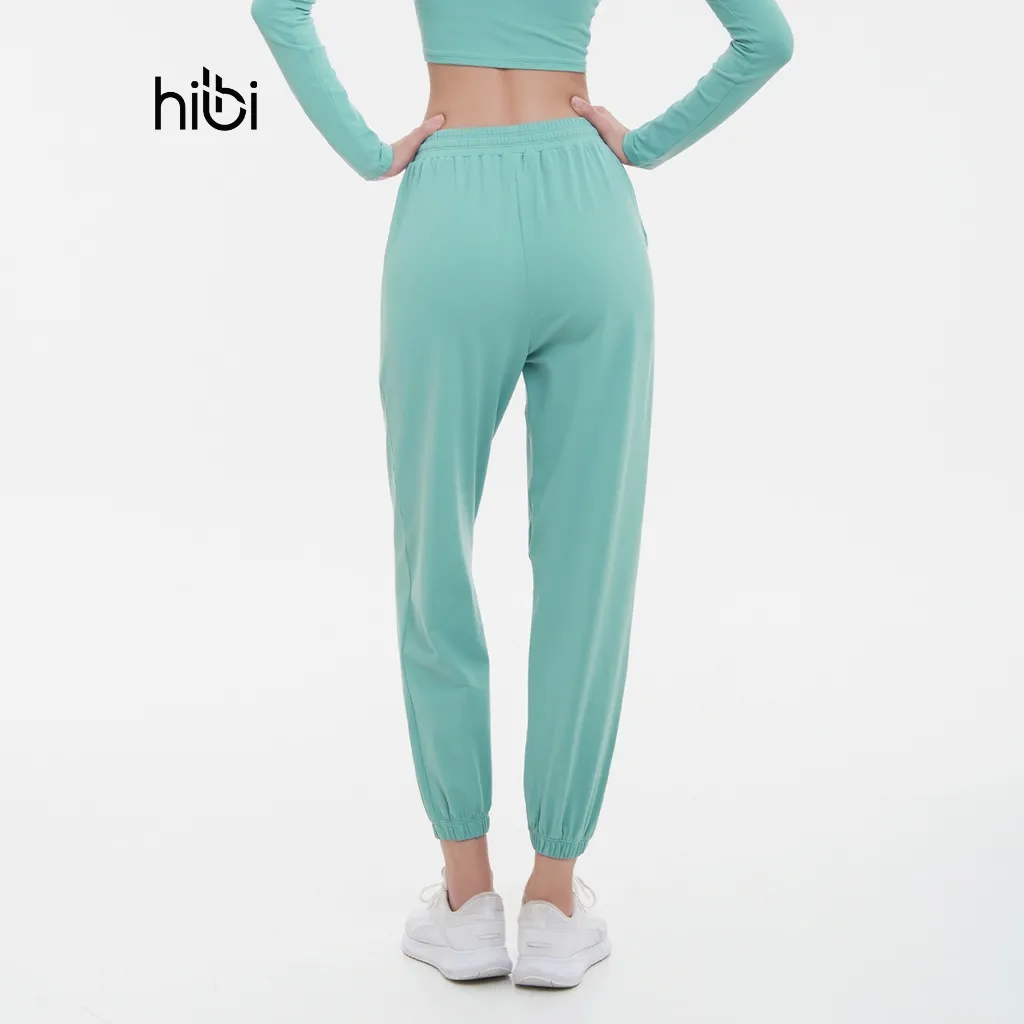 Ảnh Quần Jogger Tập Yoga Gym Hibi Sports QD318, Kiểu Jogger Có Dây Rút Trong, Có Túi 2 Bên 4