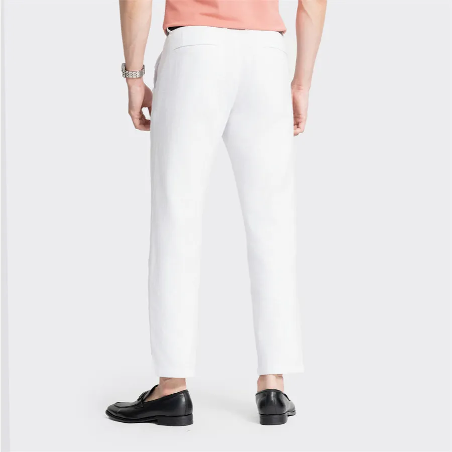 Ảnh Quần kaki casual nam ARISTINO dáng suông rộng thoải mái - AKKM010Z 2