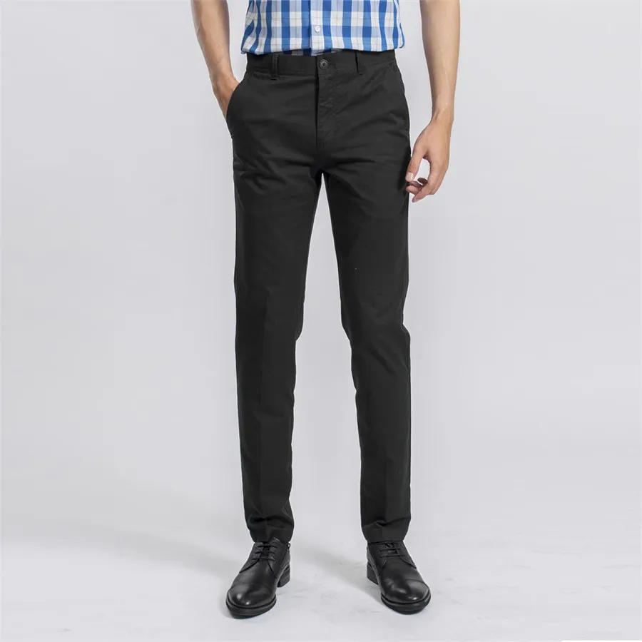 Ảnh Quần kaki dài nam ARISTINO dáng Slim fit ống đứng, ôm vừa vặn - AKKR0309 1