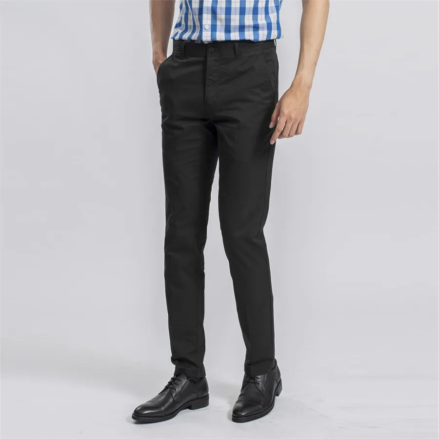 Ảnh Quần kaki dài nam ARISTINO dáng Slim fit ống đứng, ôm vừa vặn - AKKR0309 3