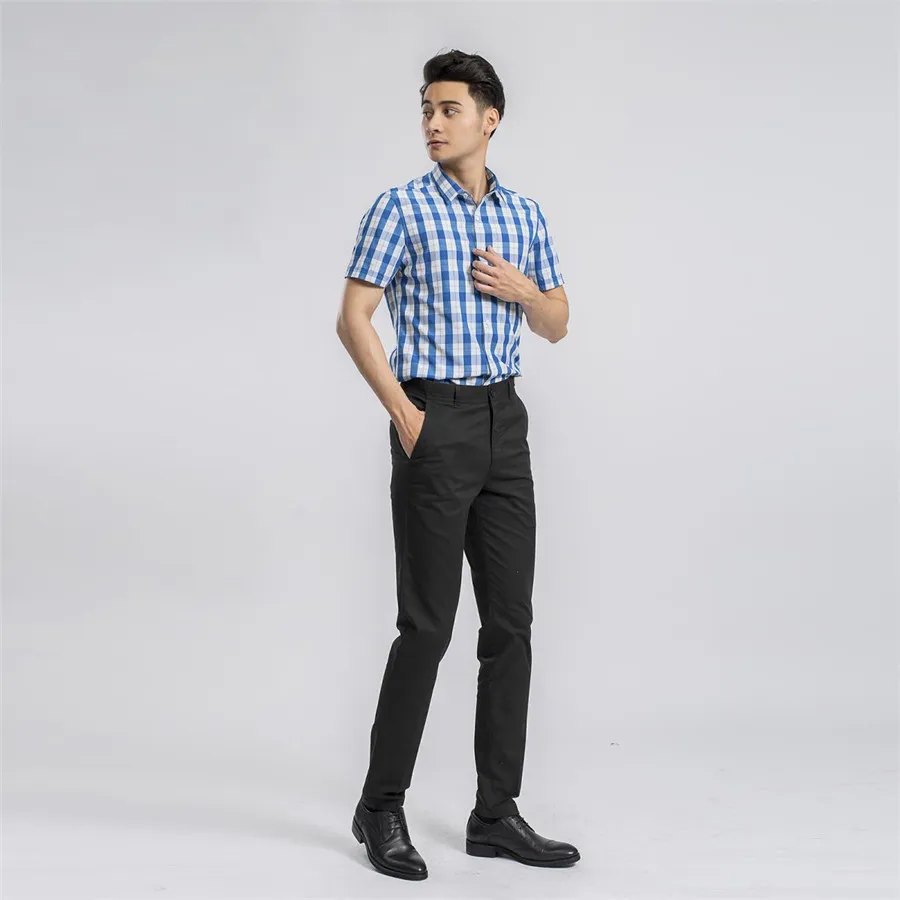 Ảnh Quần kaki dài nam ARISTINO dáng Slim fit ống đứng, ôm vừa vặn - AKKR0309 4