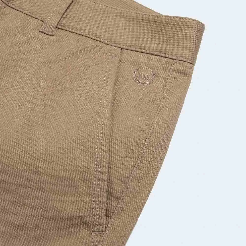 Ảnh Quần Kaki Dài Nam INSIDEMEN Dáng Suông Rộng Form Classic IKK0230Z 3