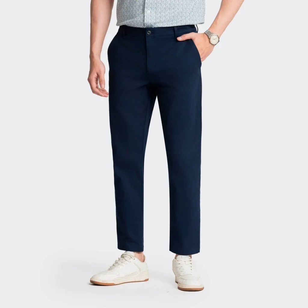 Ảnh Quần Kaki Dài Nam INSIDEMEN Dáng Ôm Vừa IKK0390Z 2