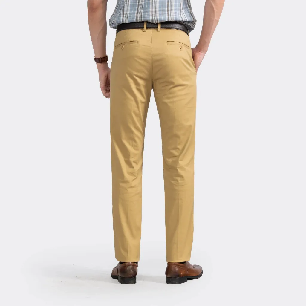 Ảnh Quần kaki nam ARISTINO dáng suông vừa thoải mái - AKK00302 1