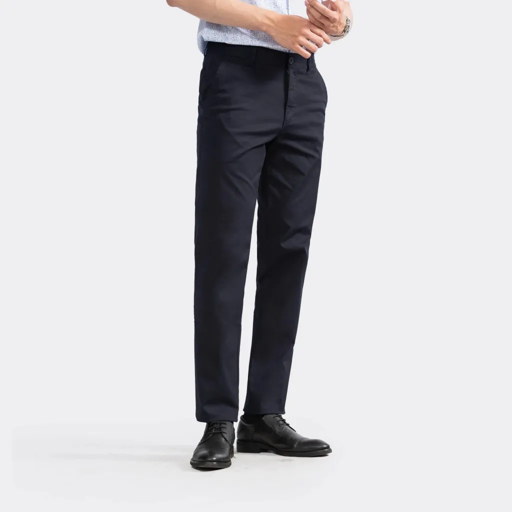 Ảnh Quần kaki nam ARISTINO dáng suông vừa thoải mái - AKK00302 3