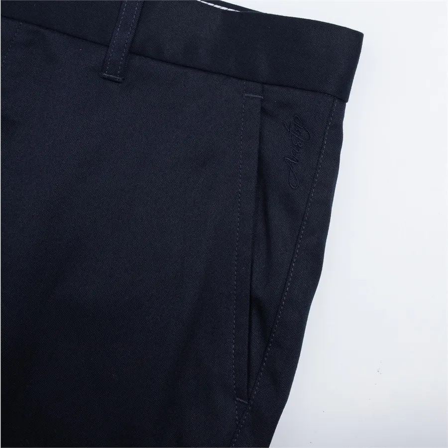 Ảnh Quần kaki nam ARISTINO phom suông rộng thoải mái , đường may tỉ mỉ, thiết kế chỉn chu, lịch lãm - AKK00102 1