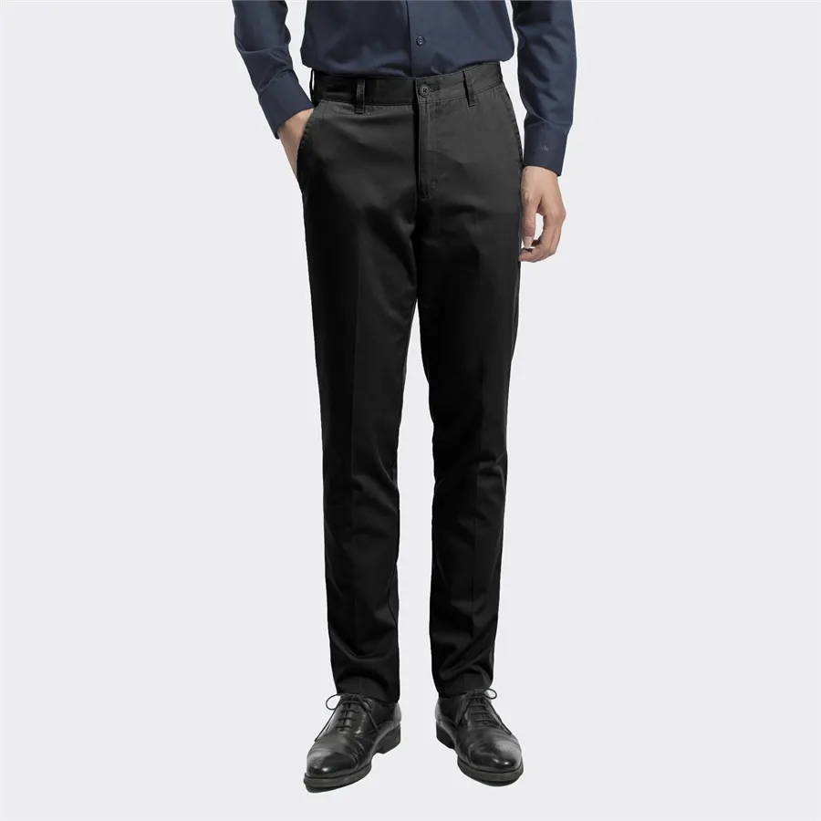 Ảnh Quần kaki nam ARISTINO phom suông vừa, đường may tỉ mỉ, thiết kế chỉn chu, lịch lãm - AKKR06 3