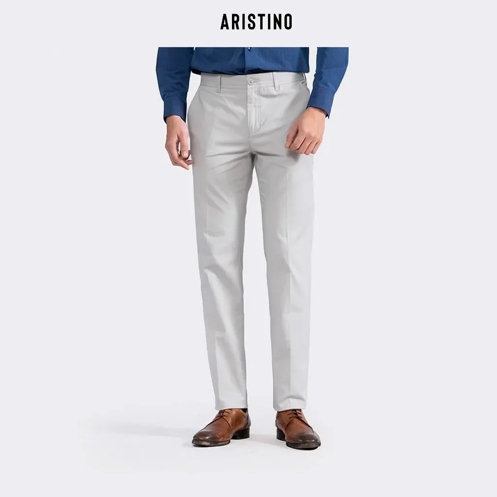 Ảnh Quần kaki nam ARISTINO phom ôm vừa vặn, thiết kế chỉn chu, lịch lãm - AKKR05 1