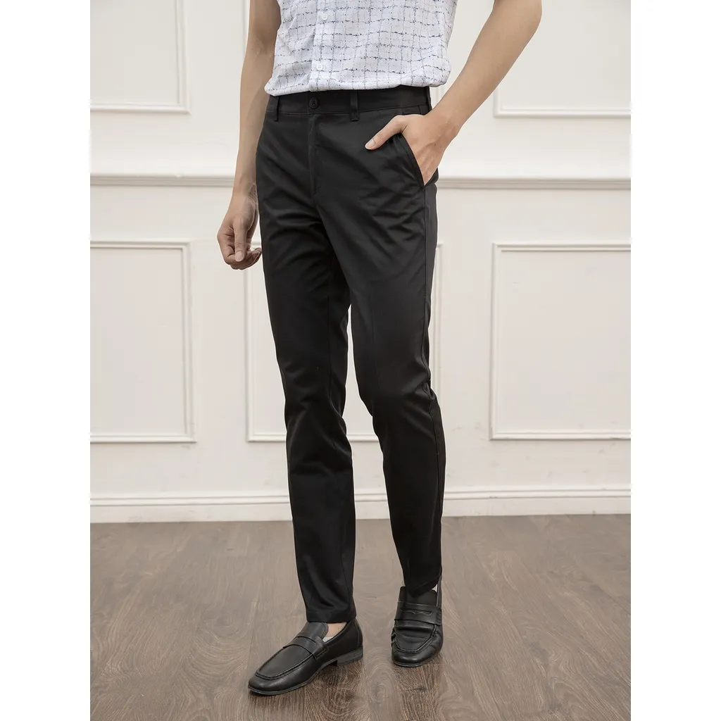 Ảnh Quần kaki nam Aristino Regular Fit AKKR01 3