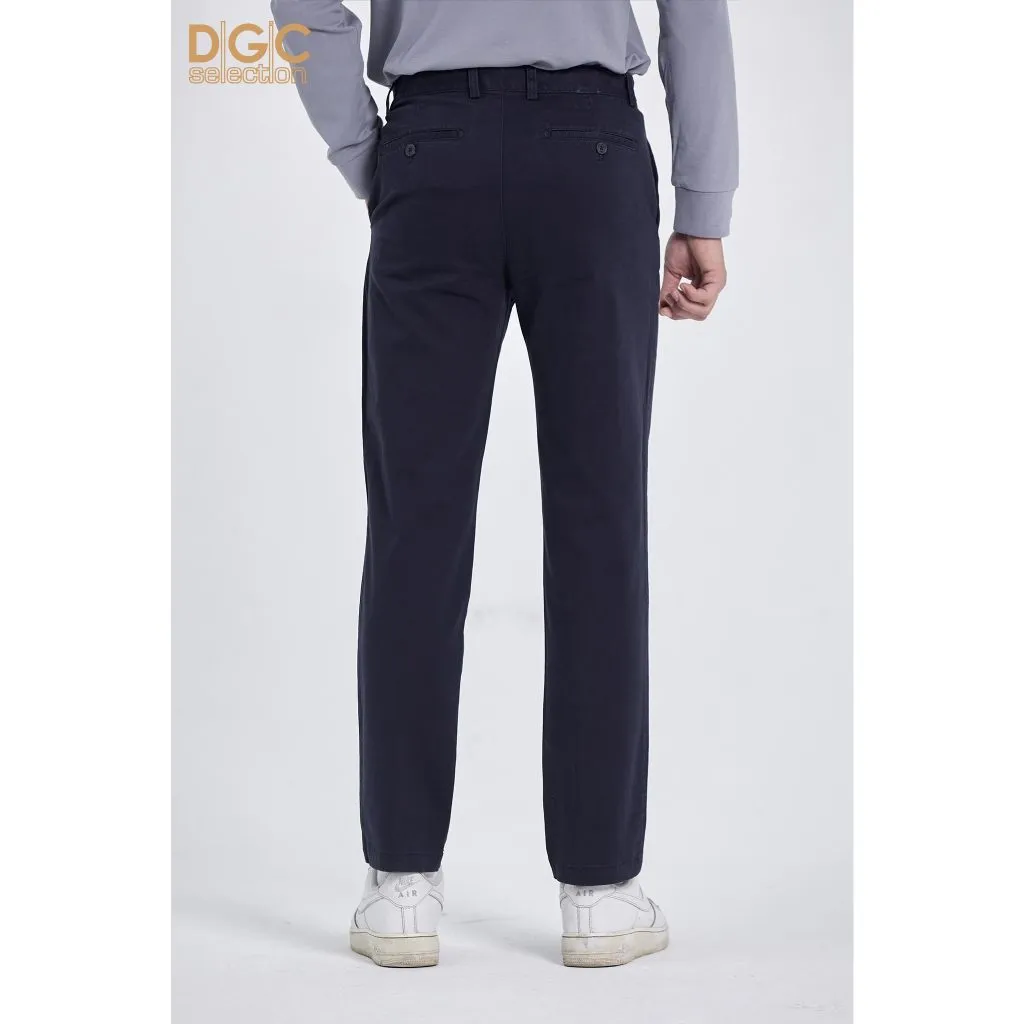 Ảnh Quần Kaki nam DGCs - dáng suông nhẹ vừa vặn, co giãn nhẹ - SQKBC10M 1