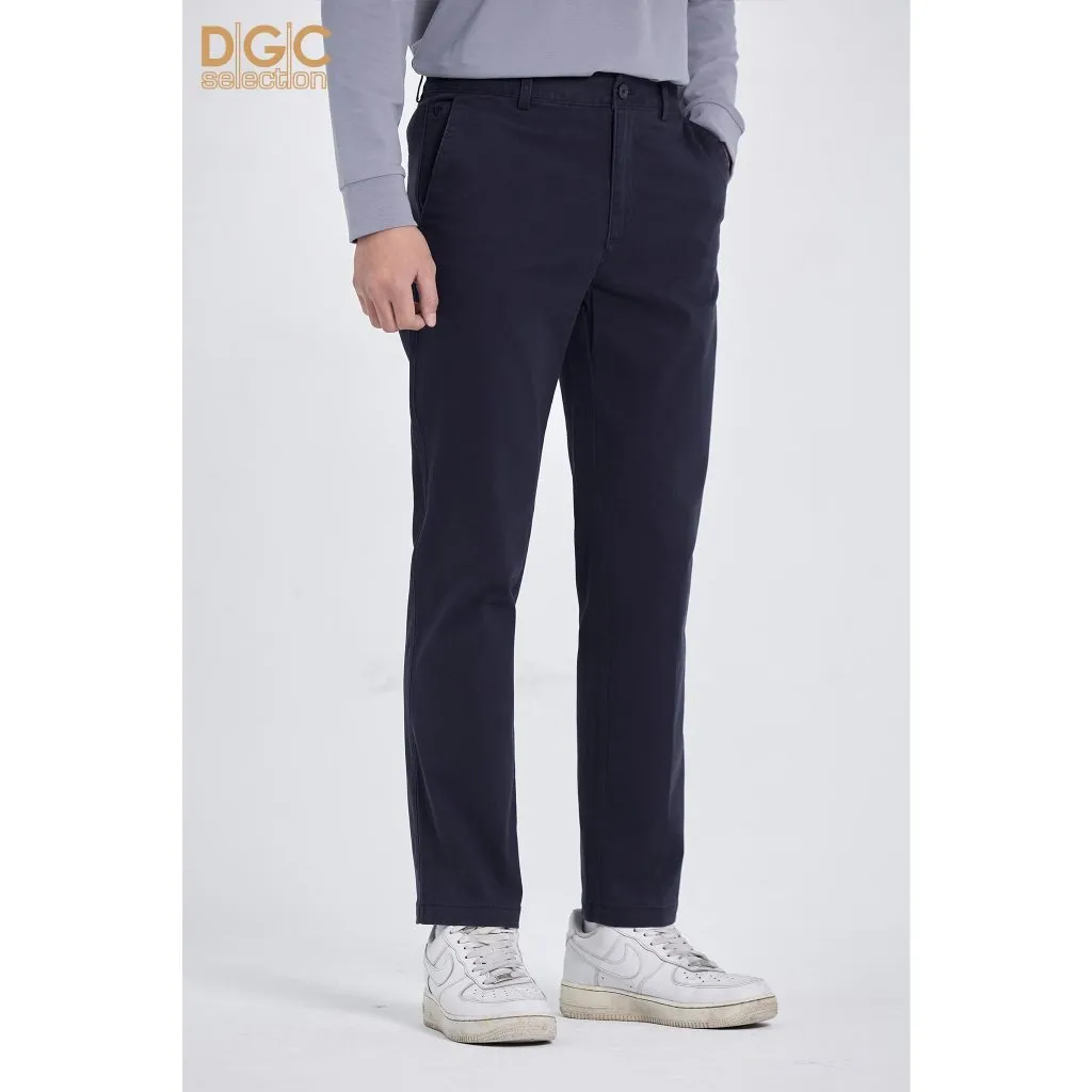 Ảnh Quần Kaki nam DGCs - dáng suông nhẹ vừa vặn, co giãn nhẹ - SQKBC10M 2