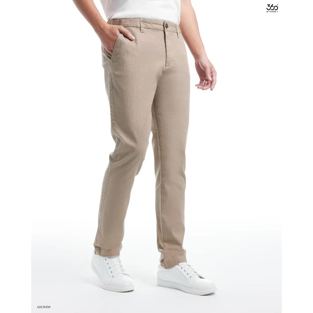 Ảnh Quần kaki nam form slim thương hiệu 360 Boutique chất liệu cotton cao cấp - QKLTK404 4