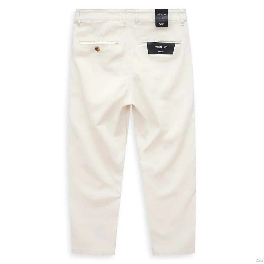 Ảnh Quần Kaki Nam ICONDENIM Straight Fit Classic QKID0026 2