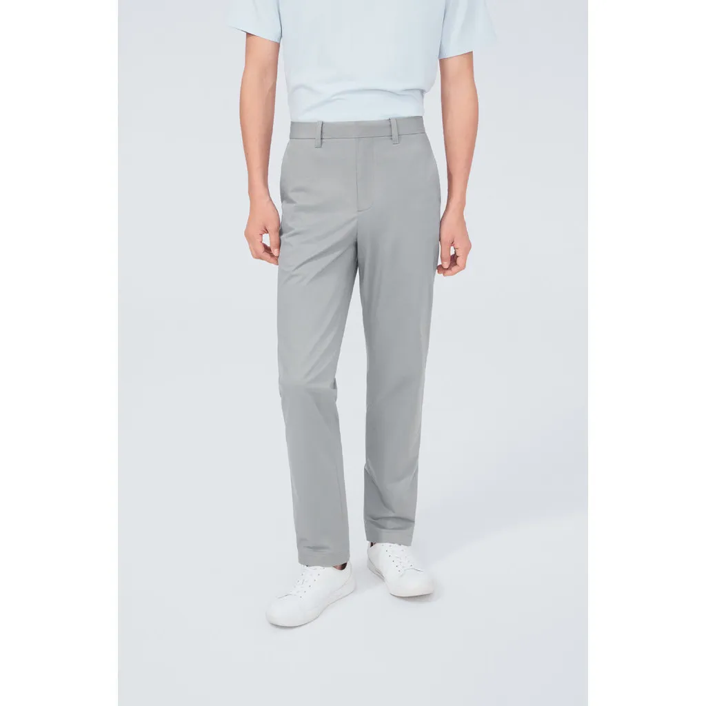 Ảnh Quần kaki nam năng động ống suông DETERMINANT - Vải Twill - 81% Cotton - kiểm soát độ ẩm - SP12 4