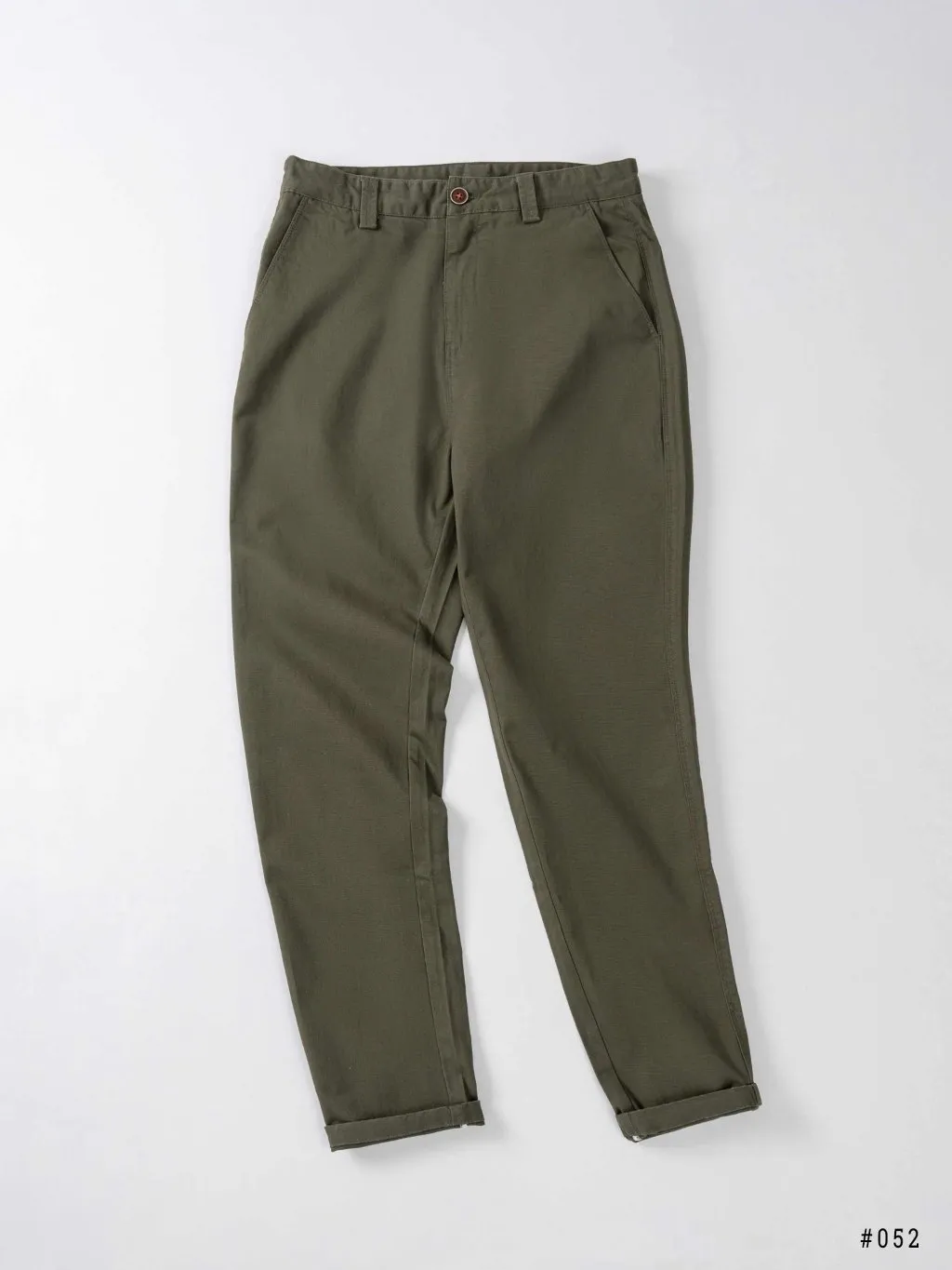 Ảnh Quần Kaki Nam Trơn DENIMST 052, Form Slim Fit 3