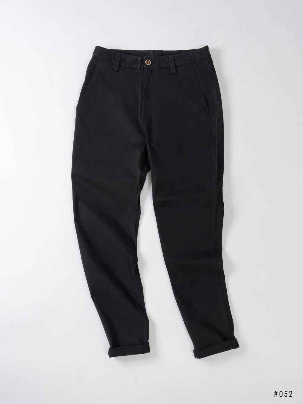Ảnh Quần Kaki Nam Trơn DENIMST 052, Form Slim Fit 4