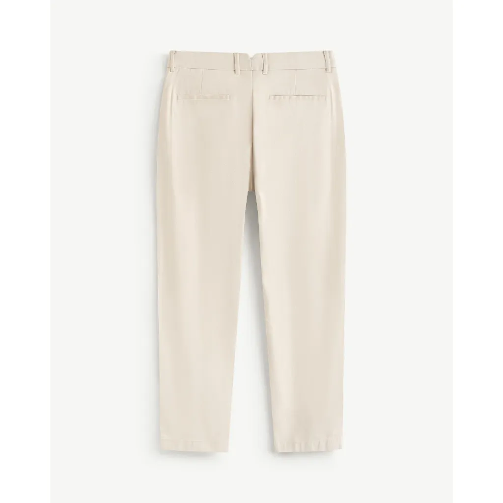 Ảnh Quần Kaki Nam Vải Dobby Co Giãn Form Slim Cropped - Routine 10F24PCA039 1