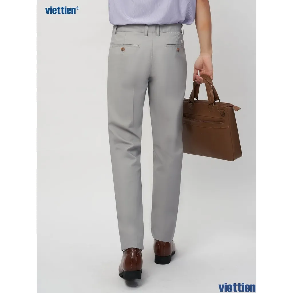 Ảnh Quần khaki 0ly VIETTIEN SMART CASUAL vải Cotton phom regular VT00000119 2