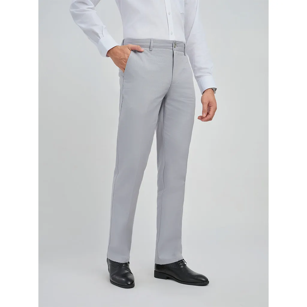 Ảnh Quần khaki 1ly VIETTIEN SMART CASUAL vải poly phom regular VT00000263 3