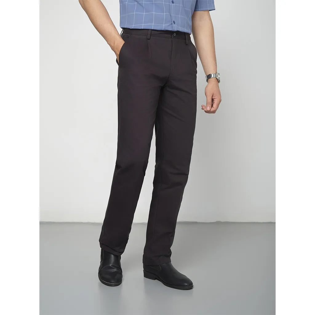 Ảnh Quần Khaki 1Ply Viettien Smart Casual Vải Cottton Phom Regular VT00000249 3