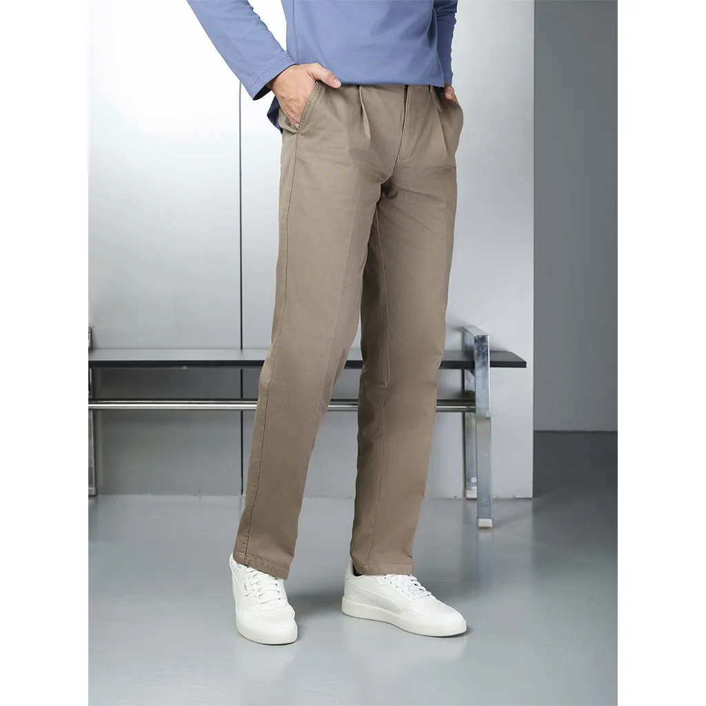 Ảnh Quần Khaki 1Ply Viettien Smart Casual Vải Cottton Phom Regular VT00000250 1