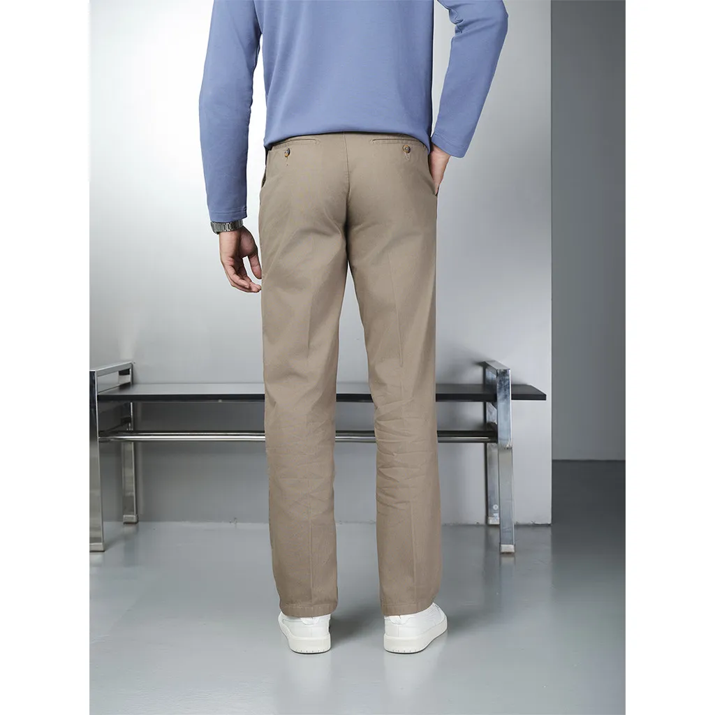Ảnh Quần Khaki 1Ply Viettien Smart Casual Vải Cottton Phom Regular VT00000250 2