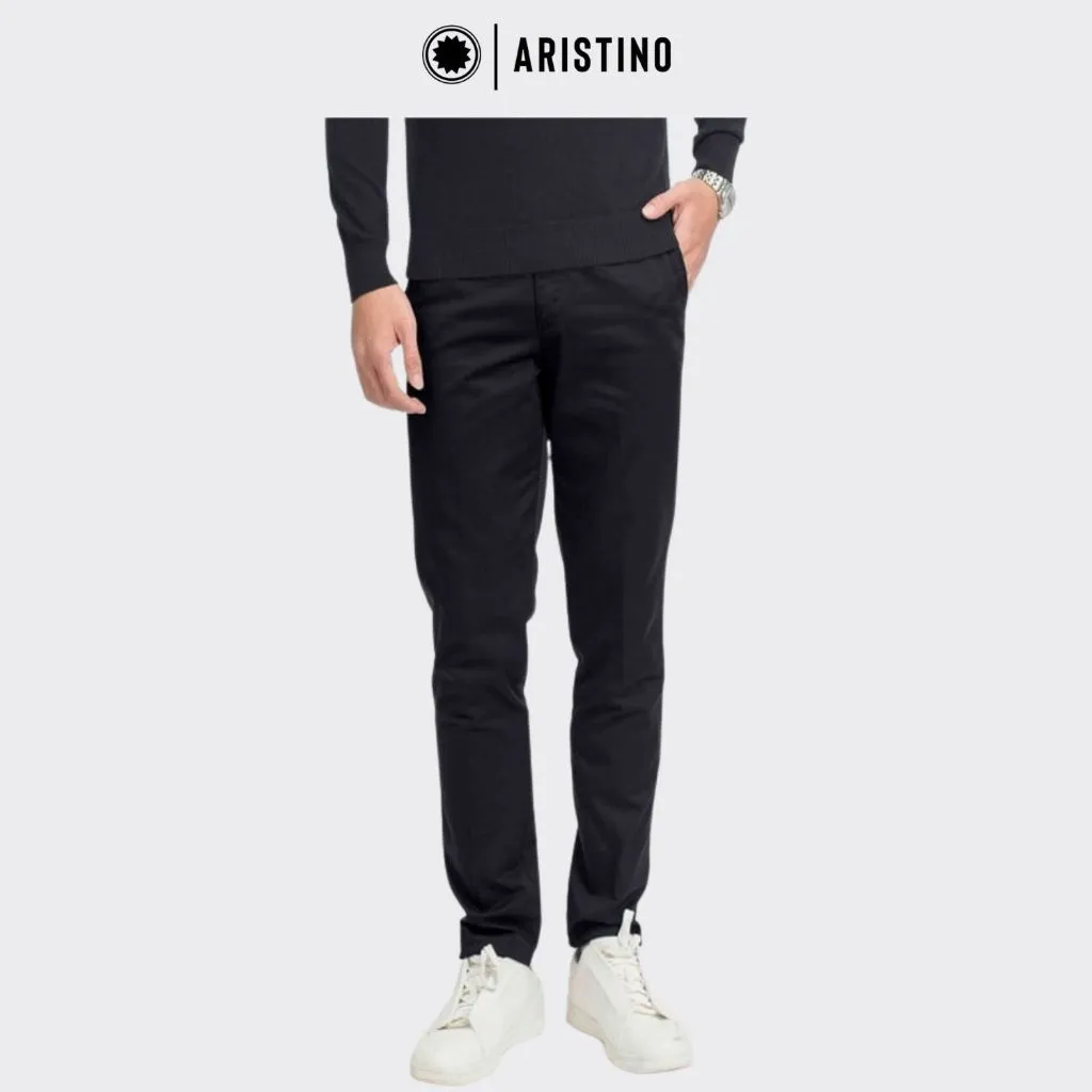 Ảnh Quần khaki nam ARISTINO phom Slim fit ôm vừa vặn, đường may chỉnh chu, lịch lãm  - AKKR08 1