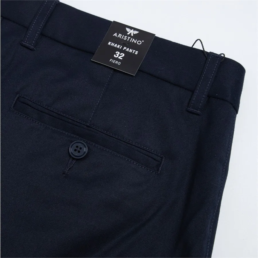 Ảnh QUẦN KHAKI NAM ARISTINO SUÔNG RỘNG THOẢI MÁI  AKK00102 4